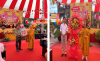 Công an thành phố Ngã Bảy thăm, tặng quà Ban Trị sự  Giáo hội Phật giáo Việt Nam thành phố Ngã Bảy