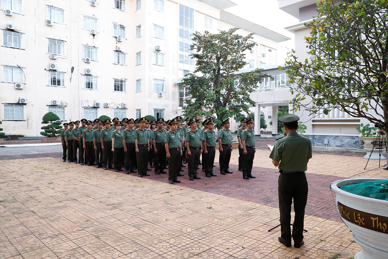 Quang cảnh Lễ dâng hương, báo công dâng Bác (Ảnh: Hải Đăng, Phòng Công tác đảng và công tác chính trị)