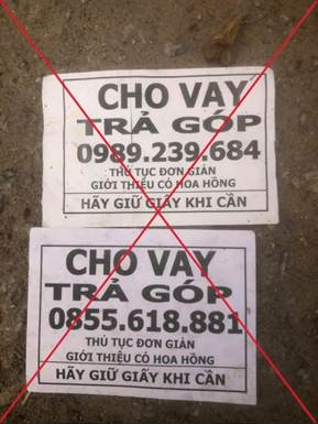 Cảnh giác bẫy “cho vay trả góp”